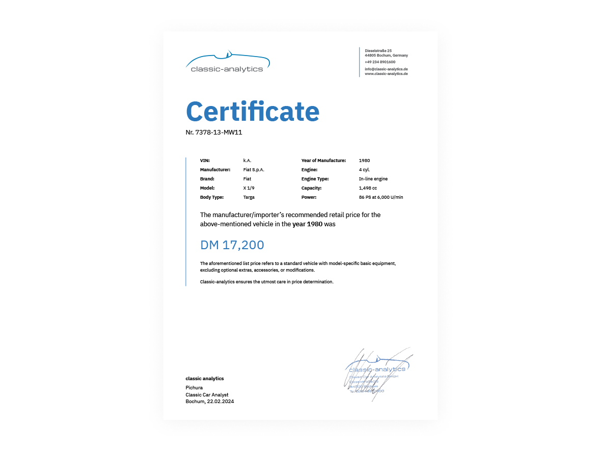 certificate new price image