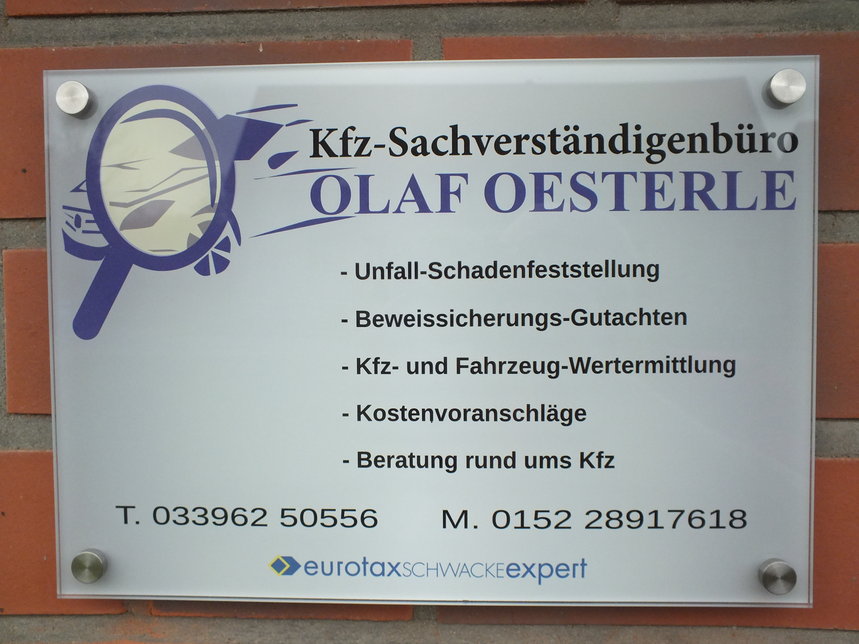 Kfz-Sachverständigenbüro
Olaf Oesterle